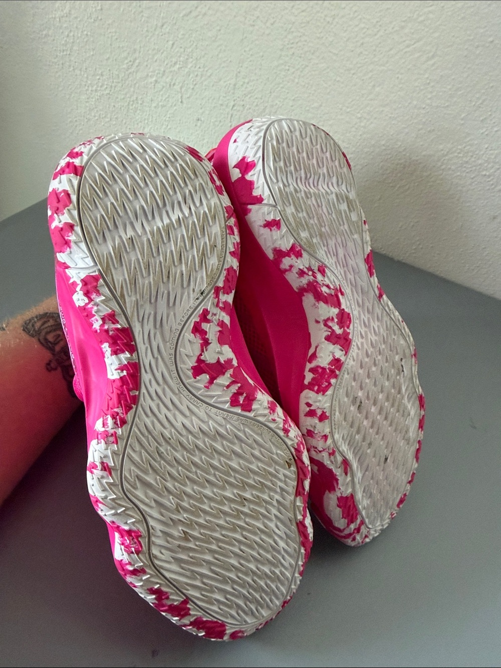 Adidas Dame 7 'I Am My Own Fan - Team Shock Pink' Size 7 - Picture 4 of 6